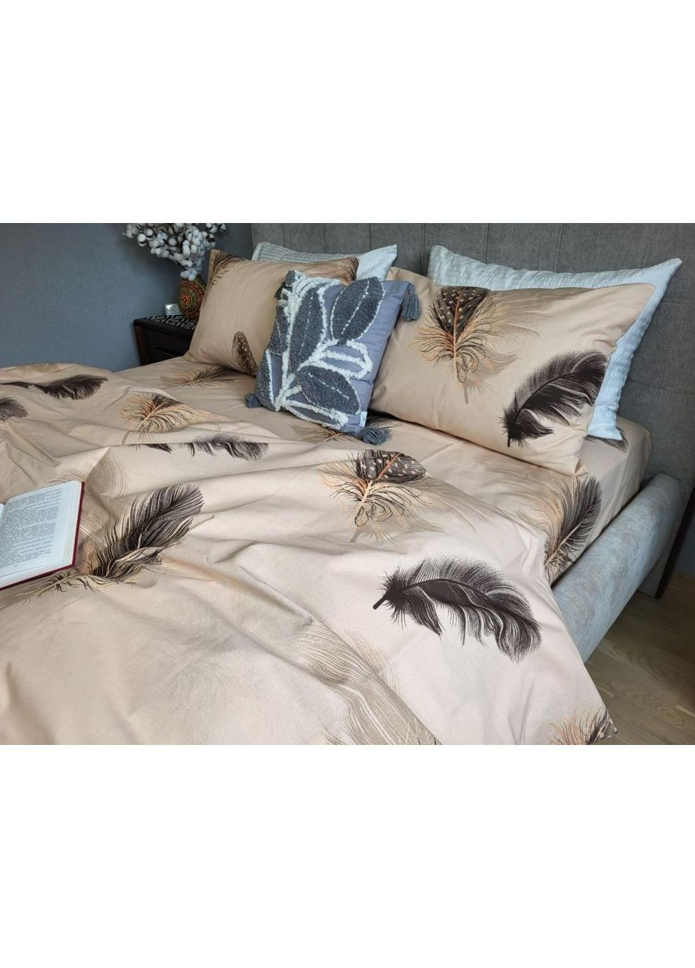 Постельное белье с резинкой Фрея, бязь PREMIUM Полуторный размер, наволочки 50/70 No Brand (364220369)