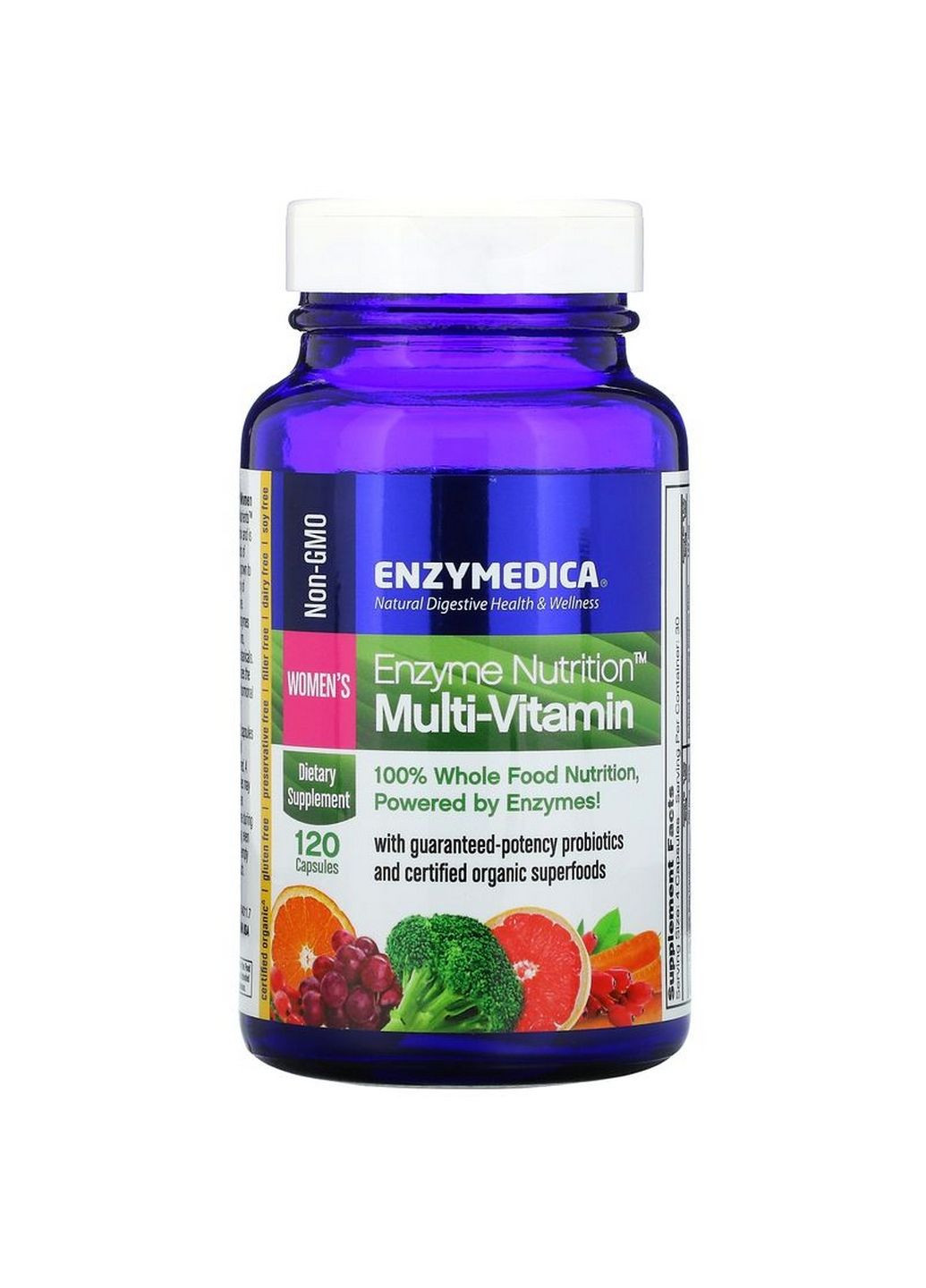 Вітаміни та мінерали Women's Enzyme Nutrition Multi-Vitamin, 120 капсул Enzymedica (293421858)