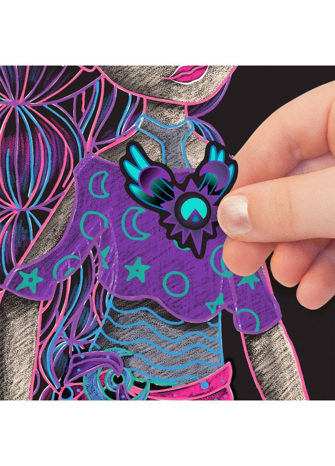 Набір для творчості Скетчбук: Екліпсія-чорні аркуші 11121, 8 ручок Nebulous Stars (367962410)