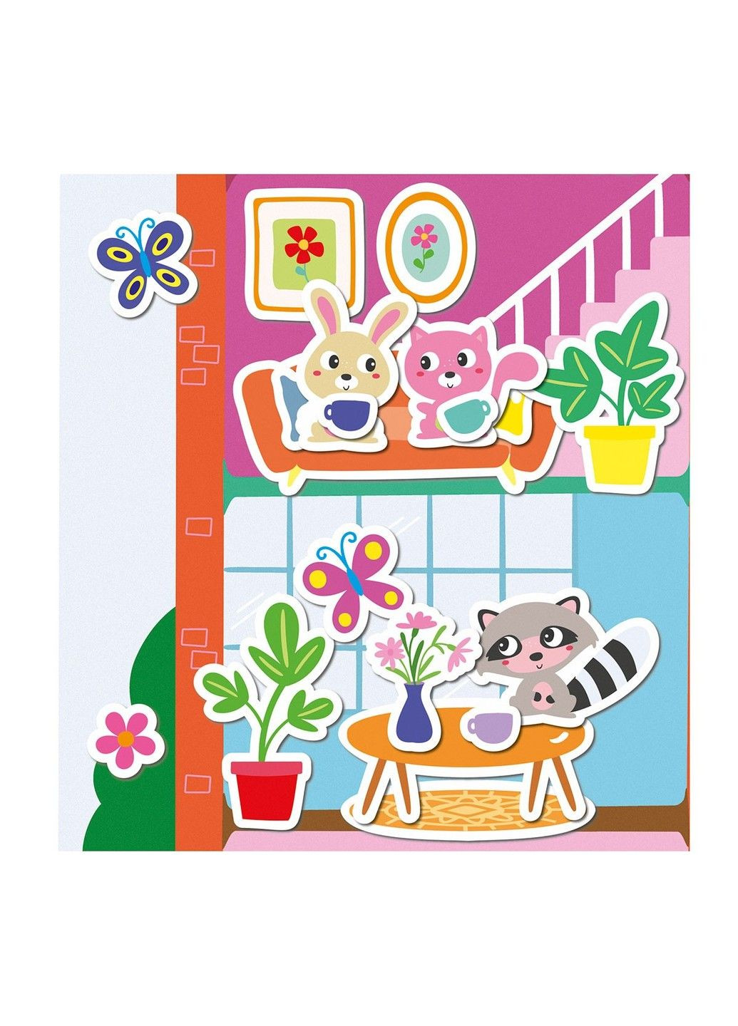 Набор для творчества с наклейками серии My first – Уютный дом Ses Creative (360768027)