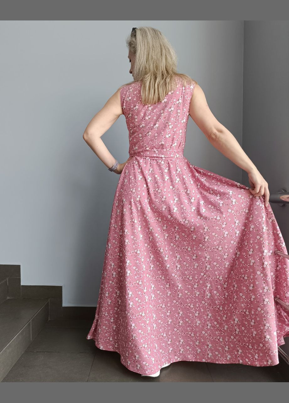 Кремова вечірня довге літнє ошатне плаття 2 Льва