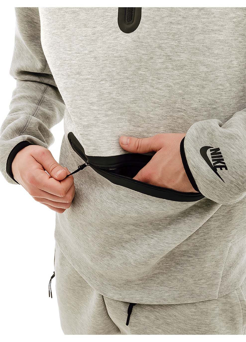 Мужская Кофта TOP Серый Nike (282317820)