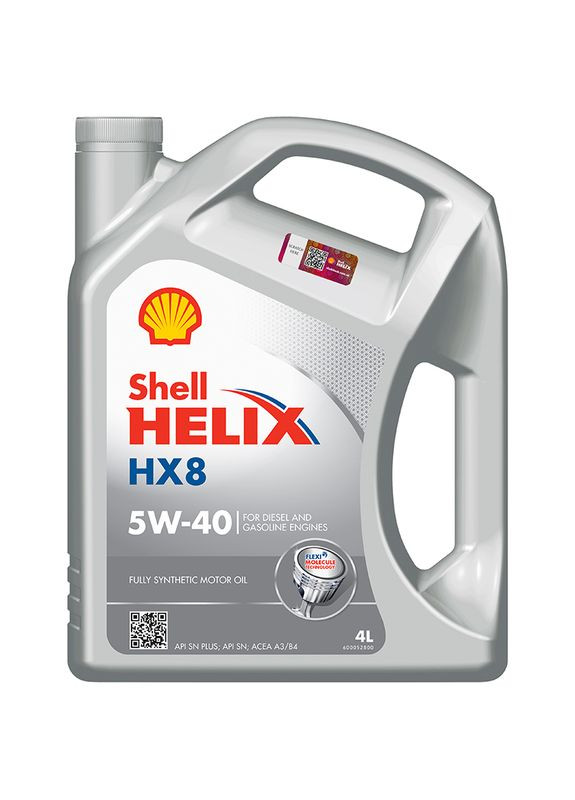 Автомобильное моторное масло Helix HX8 5W-40 4л Shell (352761164)