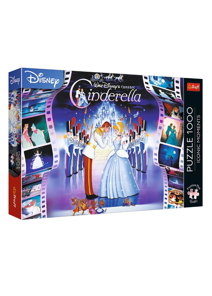 Пазли Premium Plus Quality Знакові моменти. Попелюшка. Iconic Moments. Cinderella (1000 ел.) 10829 ( ) Trefl (328944721)