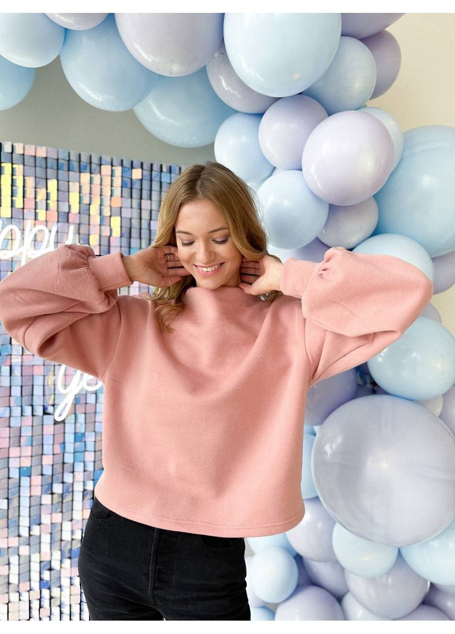 Пудровый женский свитшот Avanti однотонный (362894655)