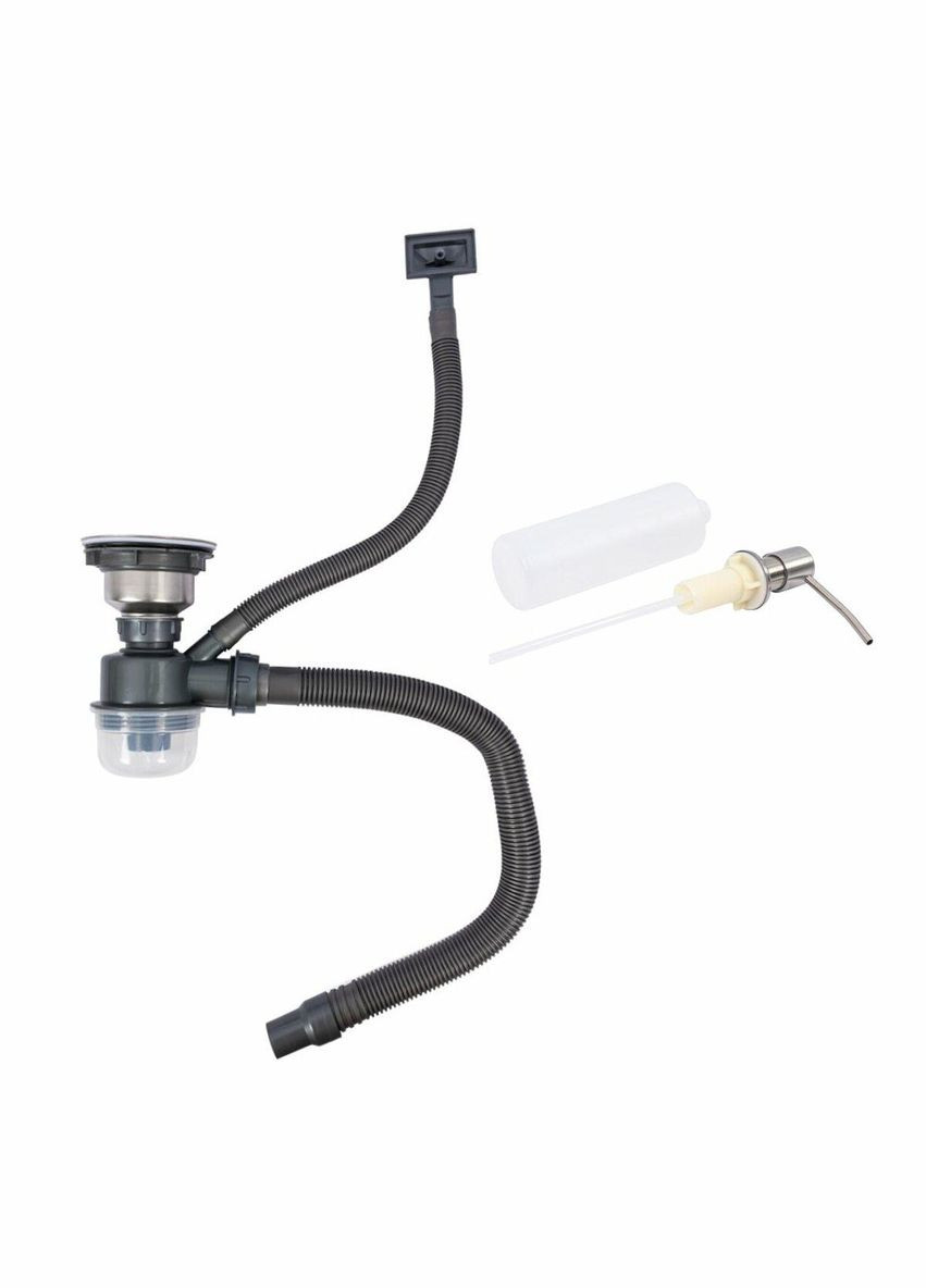 Кухонна мийка 50*50 нержавійка Handmade (товщина 3,0/1,5) Valeso (342071073)