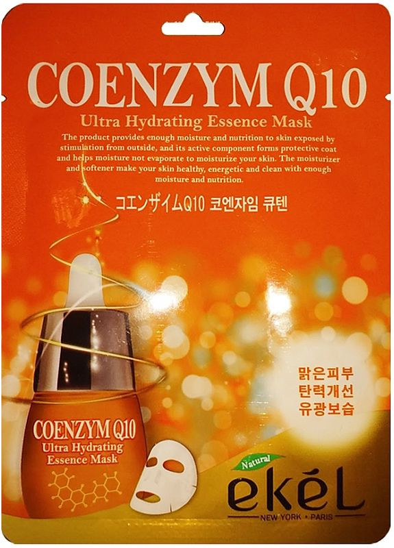 Тканинна маска з коензимом Q10 Coenzym Q10 Ultra Hydrating Essence Mask 25ml (2-716882) Ekel (369790690)