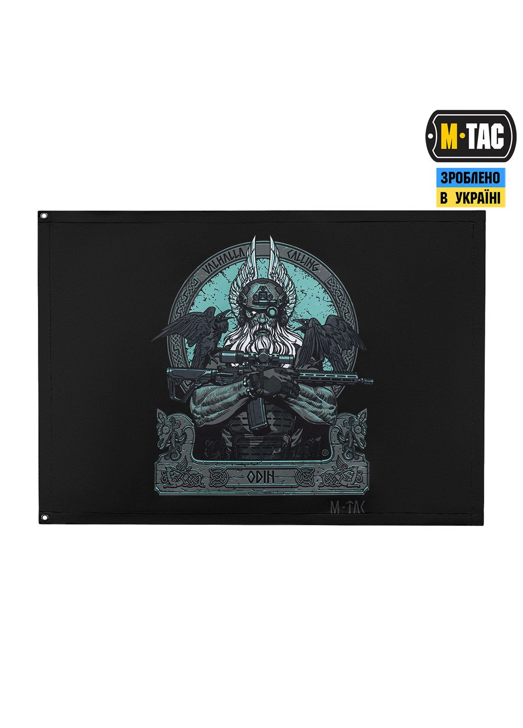 Флаг Odin Mystery 630x900 Black M-TAC (303136737)