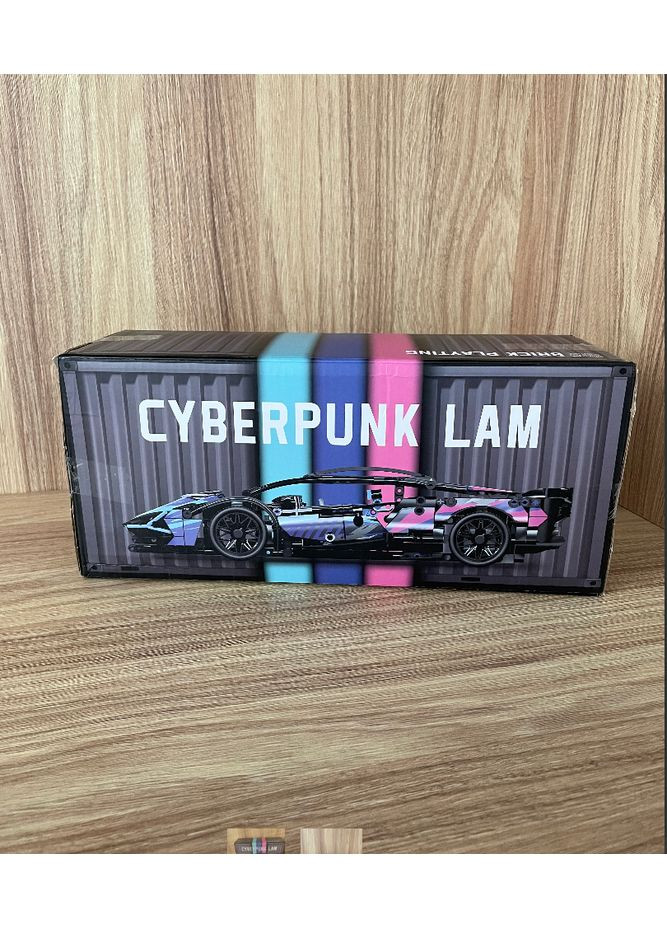 Детский игрушечный автоконструктор Ламборгини, Гоночный суперкар автомобиль Cyberpunk LAM, спотивная машина Lamborghini Lego (366664822)