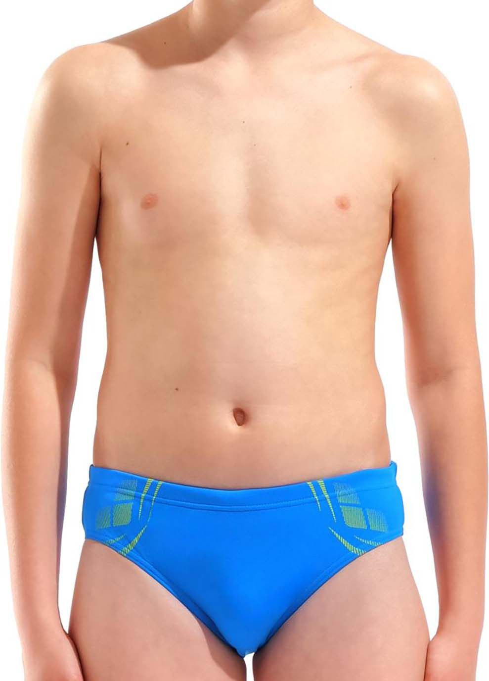 Плавки-сліпи для хлопчиків POSEIDONIA SWIM BRIEFS Блакитний, Жовтий Arena (367600291)
