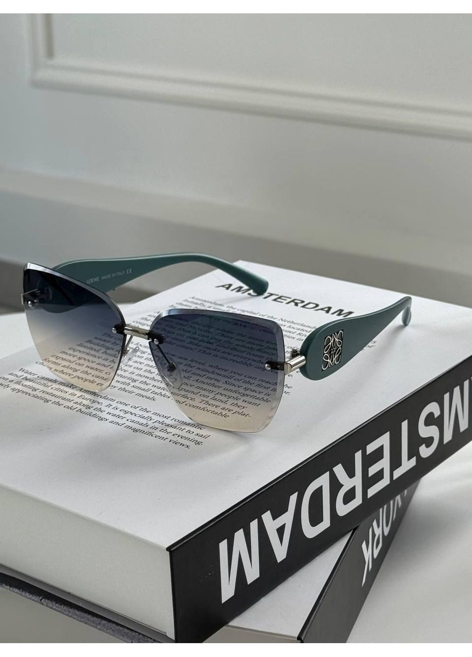 Очки женские солнцезащитные брендовые.Очки бренда LOEWE безоправные с поликарбонатом. No Brand (370975835)