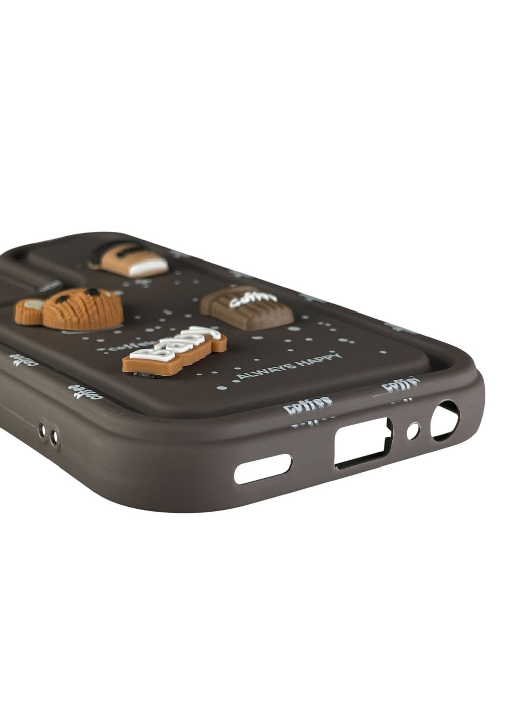 Чехол для Galaxy A15 (SM-A155M) с 3д рисунком детский женский объёмный на самсунг A15 коричневый Samsung (366229947)