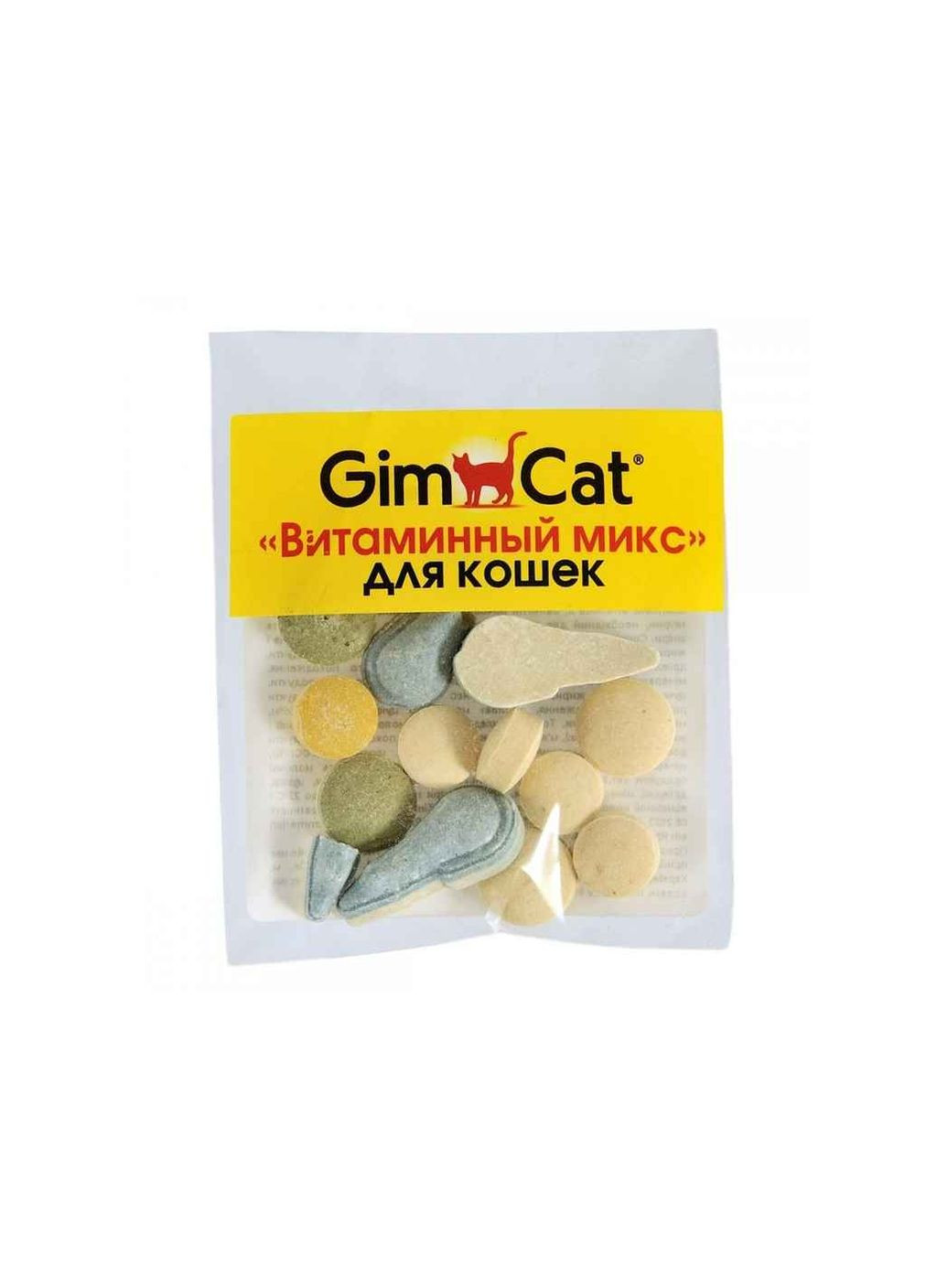 Вітаміни для котів GimCat Вітамінний мікс таблетки (12 таблеток в кор) Природа (362717859)