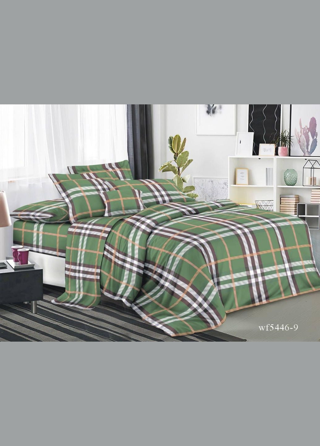 Півтораспальний комплект постільної білизни Бязь 3D Premium 150х220 см BP1.5-284 Vital-Textile (304502387)