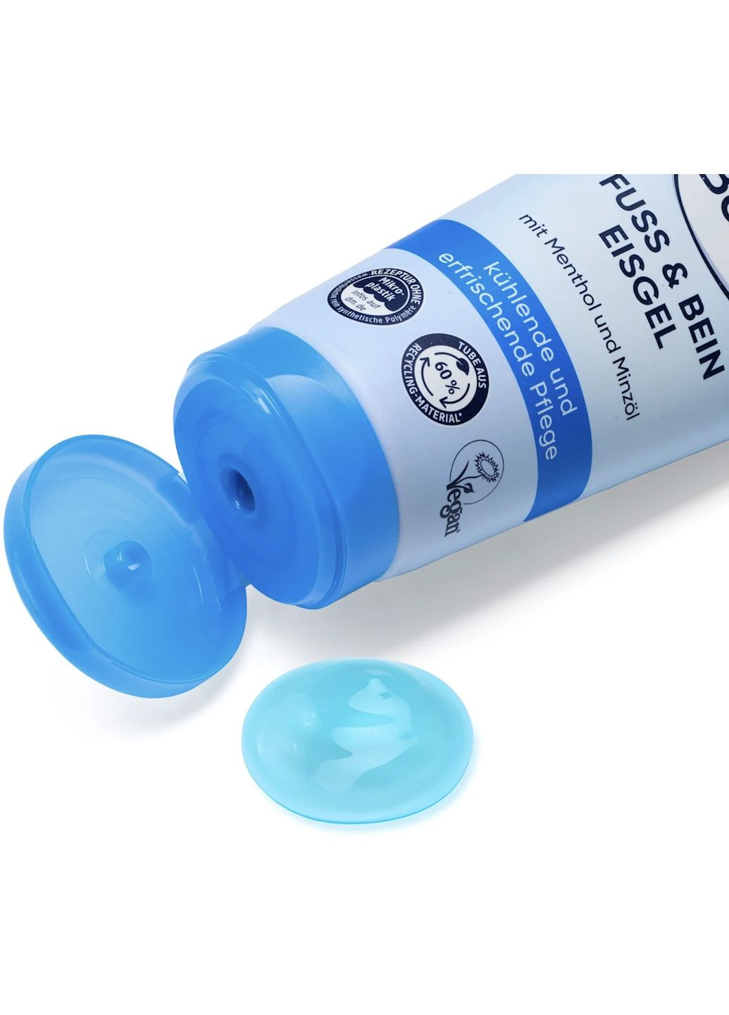 Крем для ухода за кожей охлаждающий ноги Fuss Bein Eisgel с ментолом и маслом мяты 100 мл Balea (363052733)