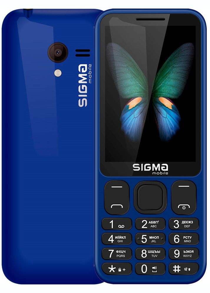 Телефон X-Style 351 Lider Blue Гарантия 12 месяцев Sigma (330032707)