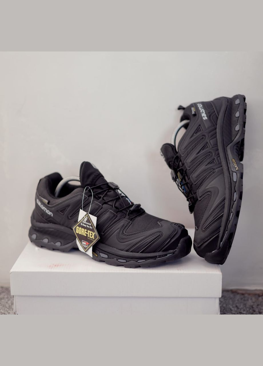 Чорні Зимовий кросівки зимові чоловічі salomon xa forces winter gore-tex black termo | саломон ха форсес чорні термо No Brand