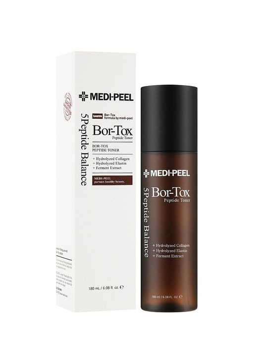 Антивозрастной пептидный тонер для лица 180 мл BorTox Peptide Toner Medi Peel (294945039)