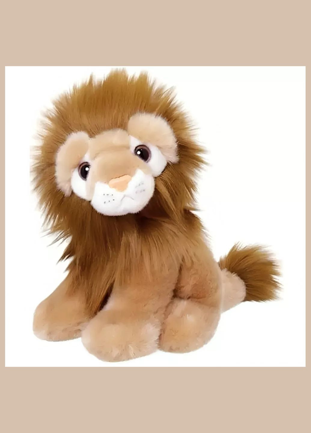 М'яка іграшка Левеня коричневе 25 см (190614B) Aurora (330057867)