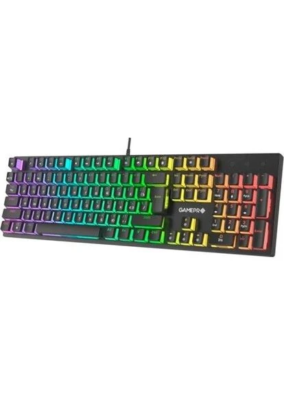 Клавіатура MK85R,, USB, механічна (перемикачі Red Switch), RGB-підсвічування, 104 кнопок, 1.5 м MK85R GAMEPRO (395352238)
