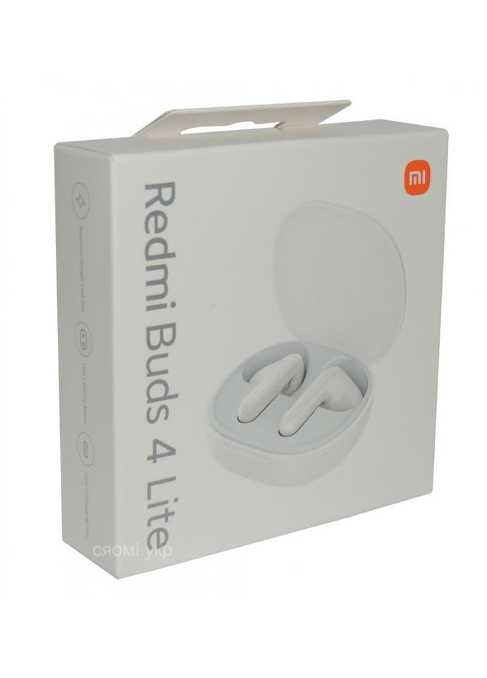 Навушники бездротові Xiaomi Buds 4 Lite BHR6919GL білі Redmi (280928746)