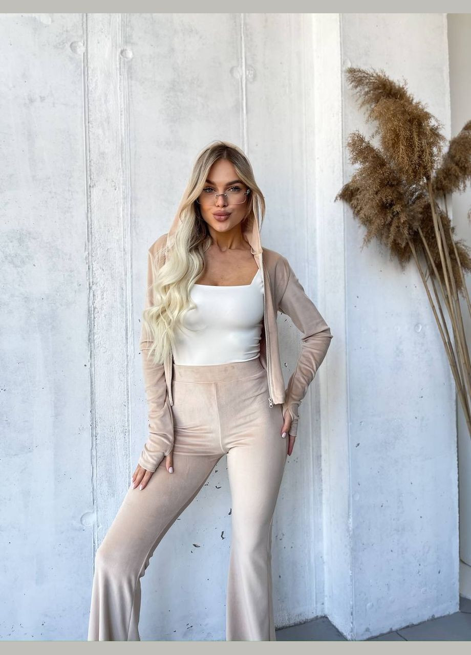 Трендовий стильний костюмчик плюш Vakko (330526900)