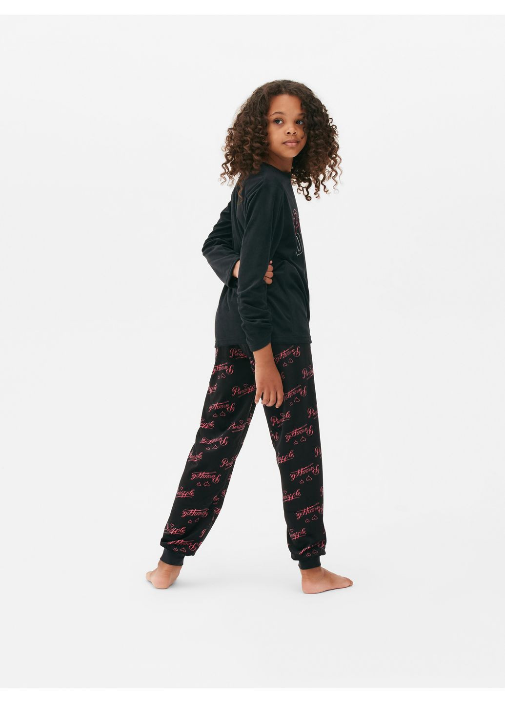 Черный лонгслив Primark