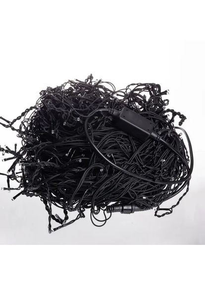 Гірлянда вулична Бахрома 50 м 840 LED чорний провід Білий 50MBW Garlando (370800399)