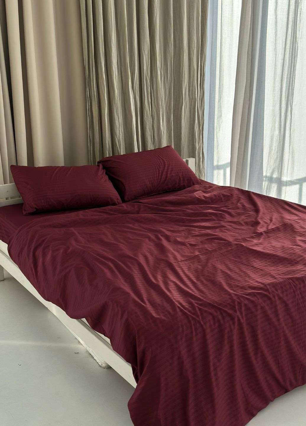 Комплект постільної білизни з мікросатину United at Home (317847356)