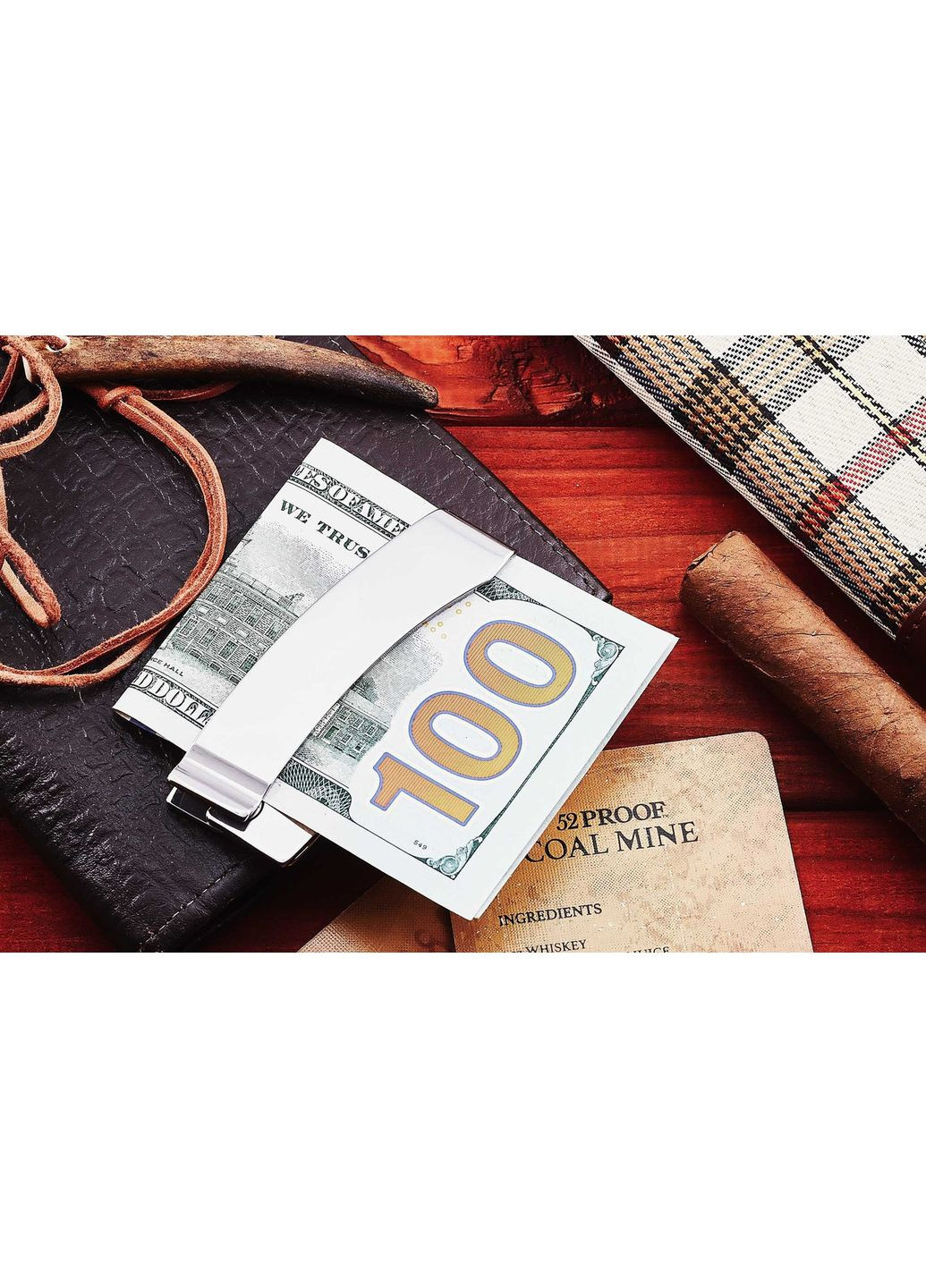 Зажим для денег — чем 6662 PC No Brand (370770683)