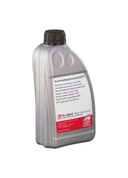 Олива трансмісійна FEBI (червоне) (Каністра 1л). (29449) Febi Bilstein (366298683)