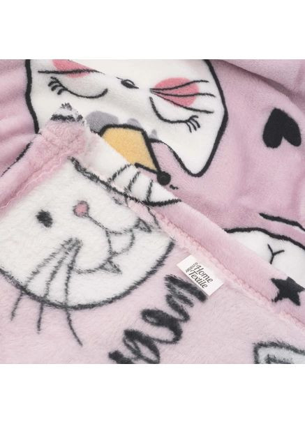 Плед Flannel Котики ART0132PB 160х200 см Ardesto (371711916)