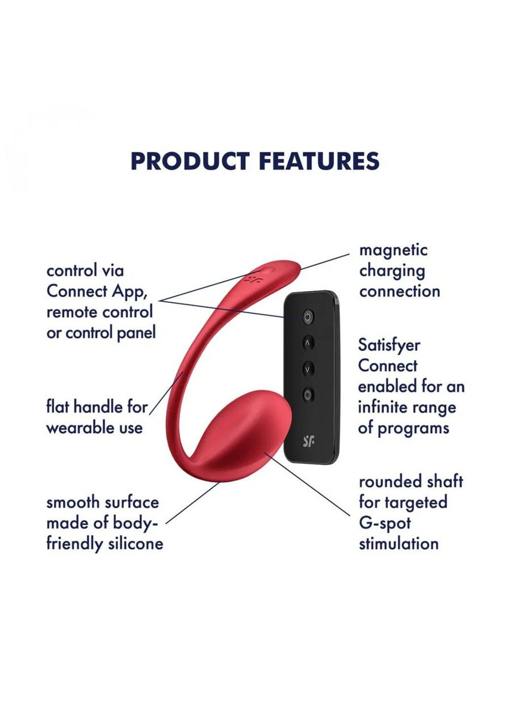 Віброяйце Shiny Petal Connect App Satisfyer (315497877)