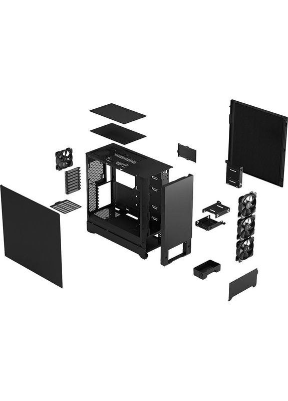 Корпус Pop XL Silent Black Solid (FD-C-POS1X-010 FRACTAL DESIGN (329142523)