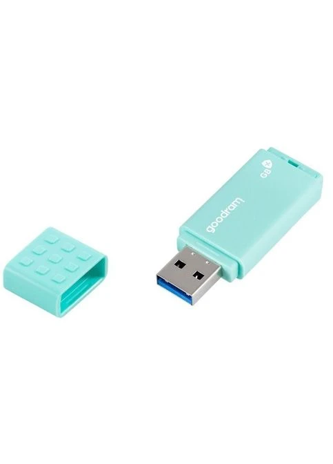 USB флеш накопичувач (UME3-0640CRR11) Goodram 64GB UME3 Care Green USB 3.0 (268144075)