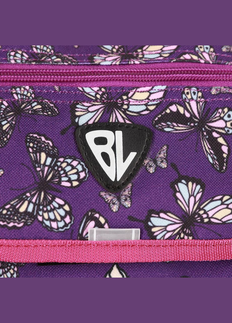 Шкільний рюкзак для дівчаток 20л з малюнком мопса 339 фіолетовий 890 Відмінник (00058070) Bagland (337165421)