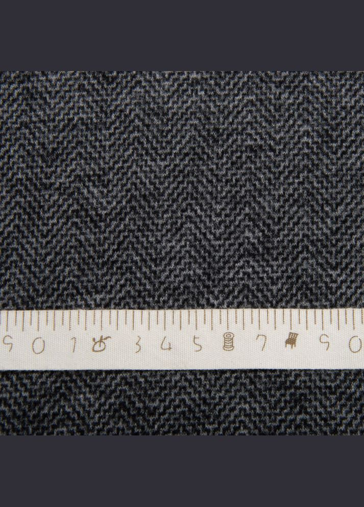 Ткань трикотаж Кашемир, 400 гр/м2, 150 см V-1 т/серый IDEIA (306716227)