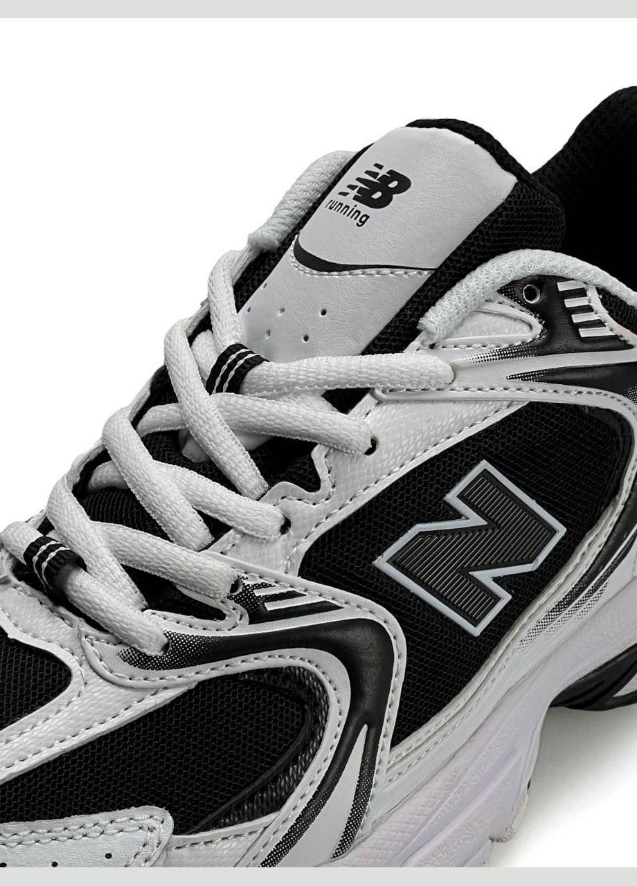 Кросівки жіночі New Balance Black White No Brand 530 W Premium чорно-білі демісезони (317410979)