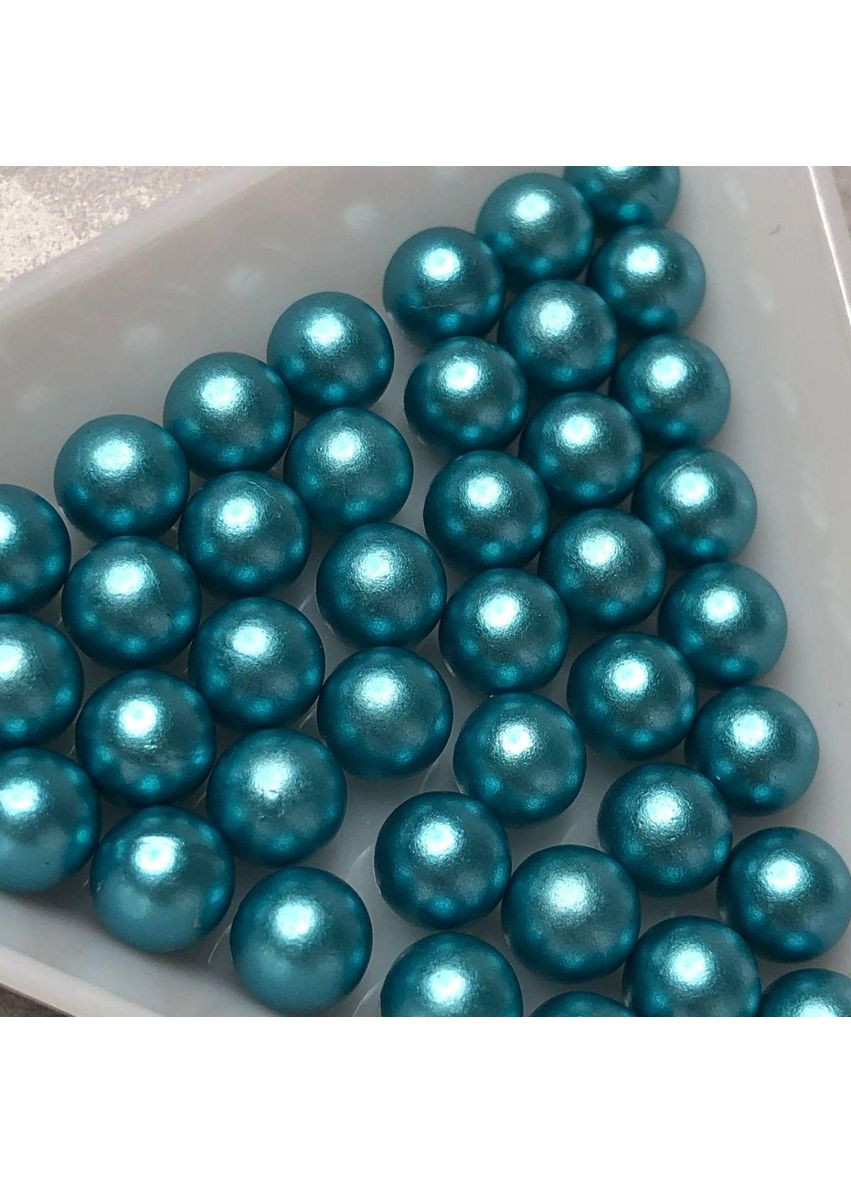 D-6 мм (100 шт) Пробивні намистини на заклепках - бірюзовий Plus-plus (353393167)