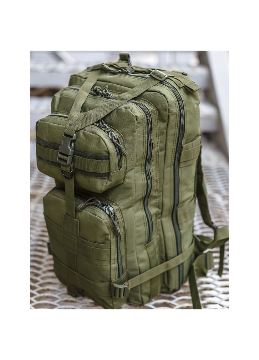Тактичний похідний рюкзак, 25л, тактичний похідний військовий рюкзак. Колір: хакі No Brand (298566847)