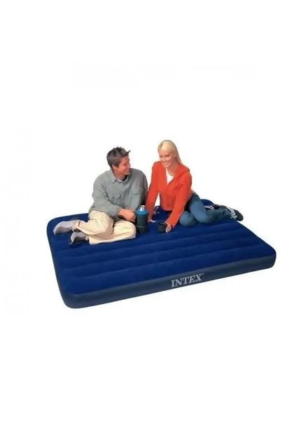 Надувной матрас 64758, 137 x 191 x 25 см. Полуторный Intex (293153681)
