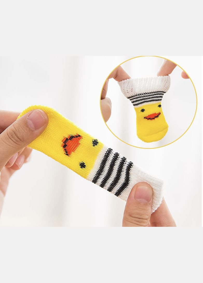 Шкарпетки для котів Pet Style "Корона" Рожеві 4 No Brand - (323237237)