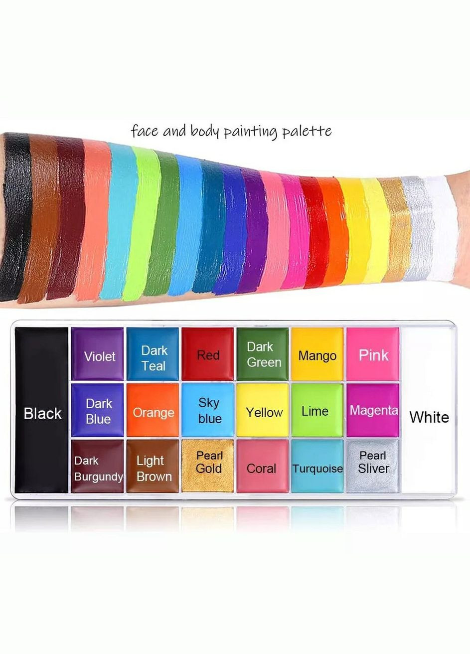 Набір Олійна фарба 20 кольорів Painting Palette + 10 пензлів Veronni (302241613)