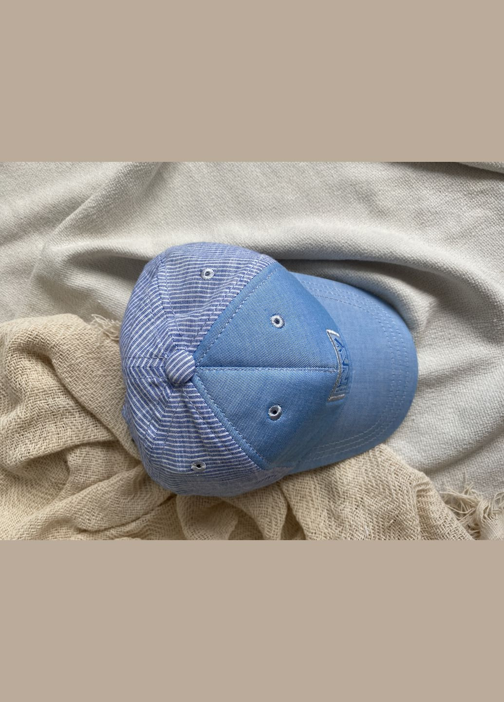 Кепка літня для хлопчика — блакитна, 100% котон, бейсболка No Brand (341317745)