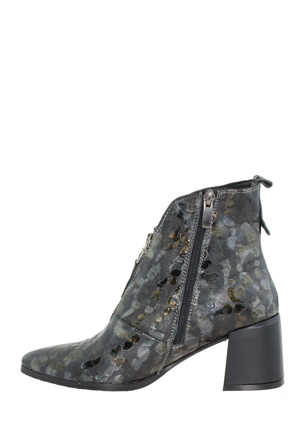 Осенние ботинки re6057 темно-серый Emilio