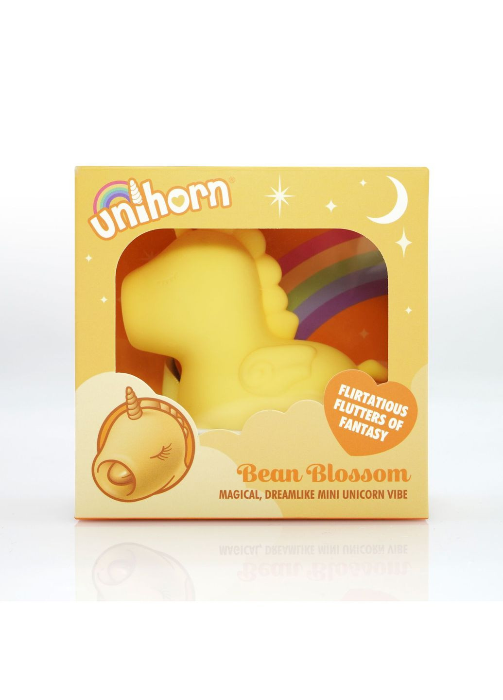 Вібратор-єдиноріжка Bean Blossom, пульсівний язичок Unihorn (369609799)