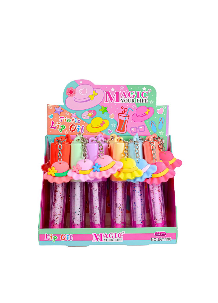 Набір блисків для губ проявних MagicYour Life Lip Oil, 24 шт No Brand (318471217)