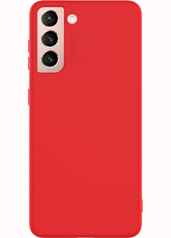 Чехол-накладка 1mm Matt TPU Case Samsung Galaxy S21+ Red Toto (301472788)