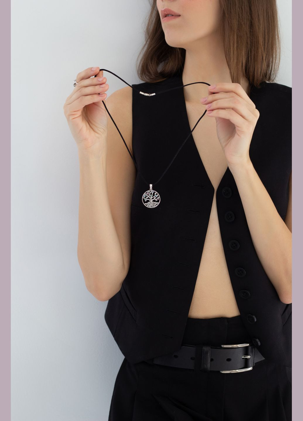 Срібний кулон Дерево життя (7284) IRIJ (331016822)