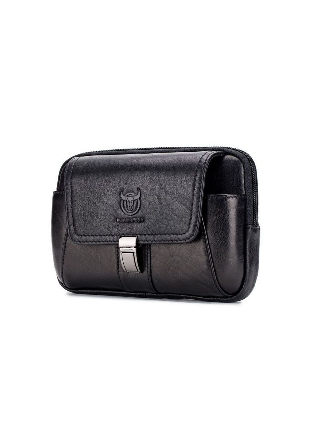 Кожаная напоясная сумка 11.5х17.2х3.8 см BULL (315872926)